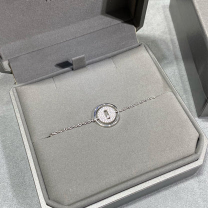 [OAK JURI]LUCKY MOVE DIAMOND PAVED BRACELET