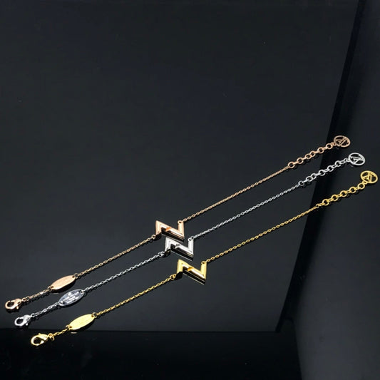 [OAK JURI]VOLT LV LOGO BRACELET