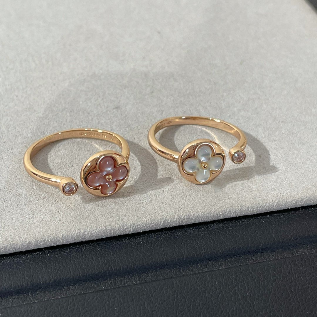 [OAK JURI]SUN 1 DIAMOND PINK MOP RING