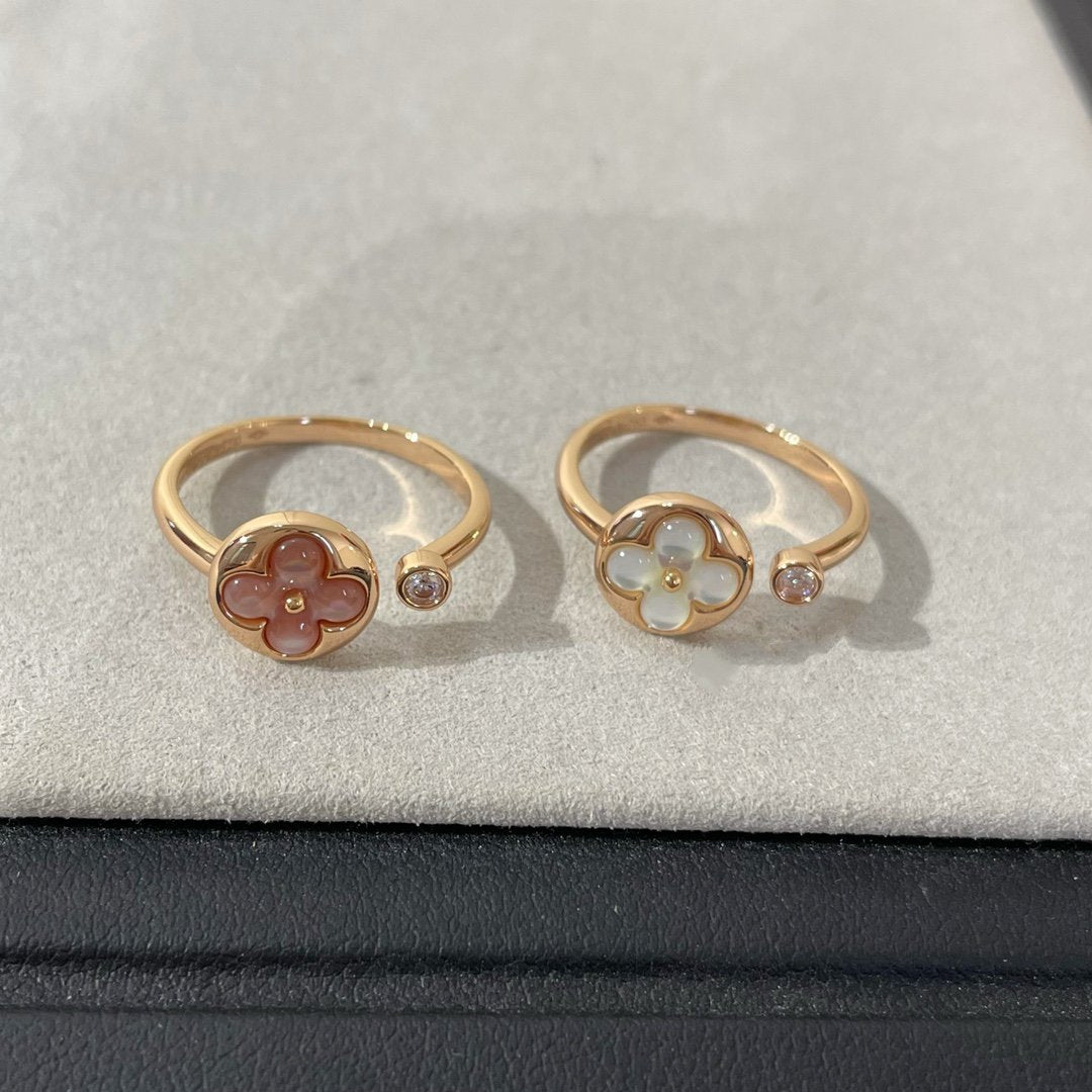 [OAK JURI]SUN 1 DIAMOND PINK MOP RING