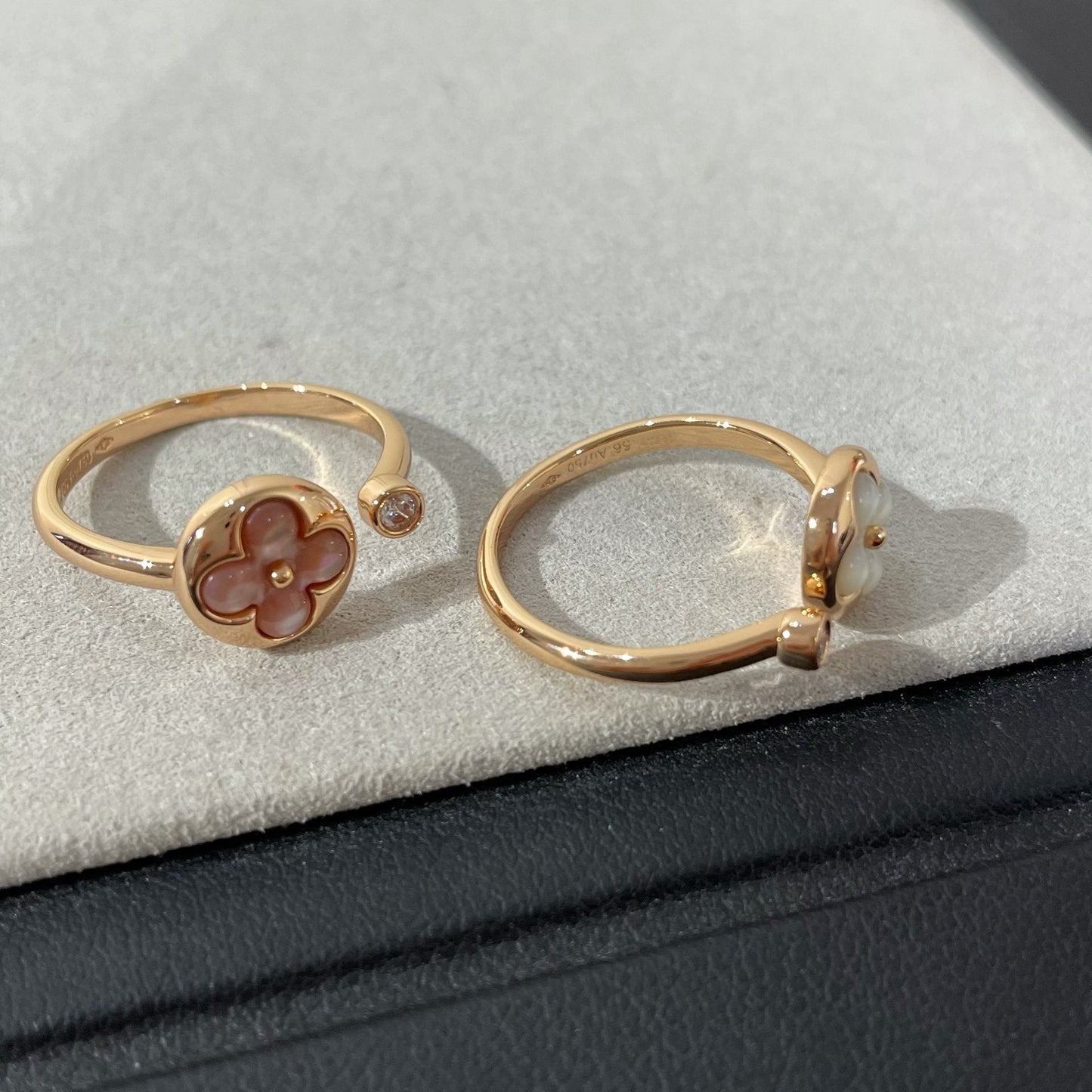 [OAK JURI]SUN 1 DIAMOND PINK MOP RING