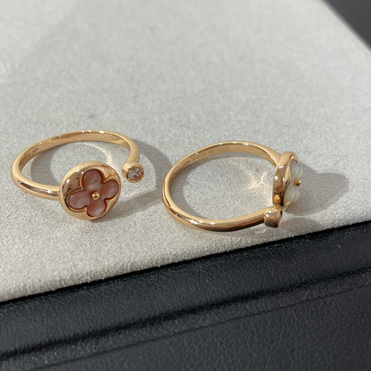 [OAK JURI]SUN 1 DIAMOND PINK MOP RING