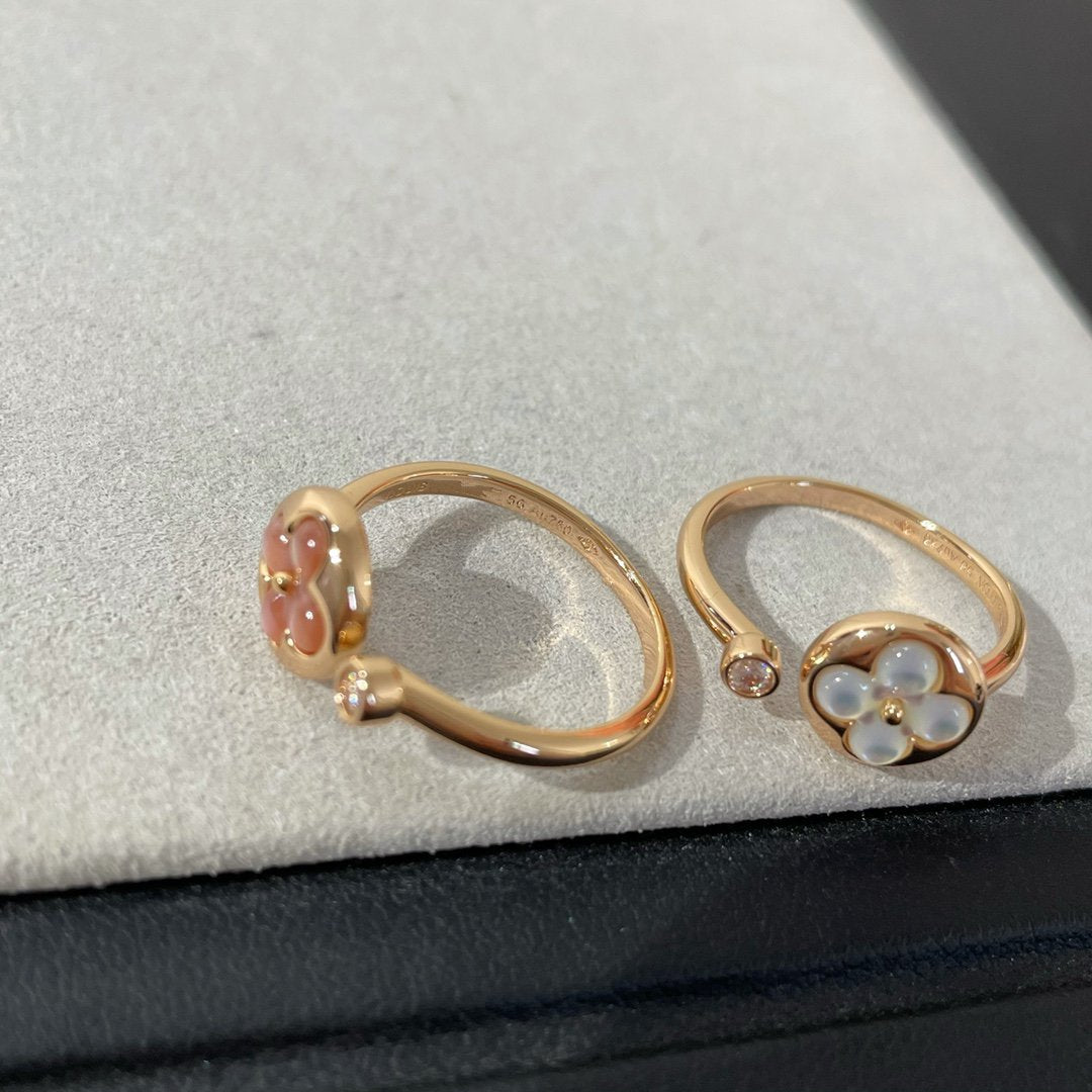 [OAK JURI]SUN 1 DIAMOND PINK MOP RING