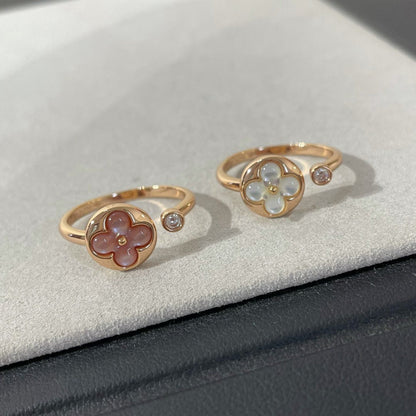 [OAK JURI]SUN 1 DIAMOND PINK MOP RING