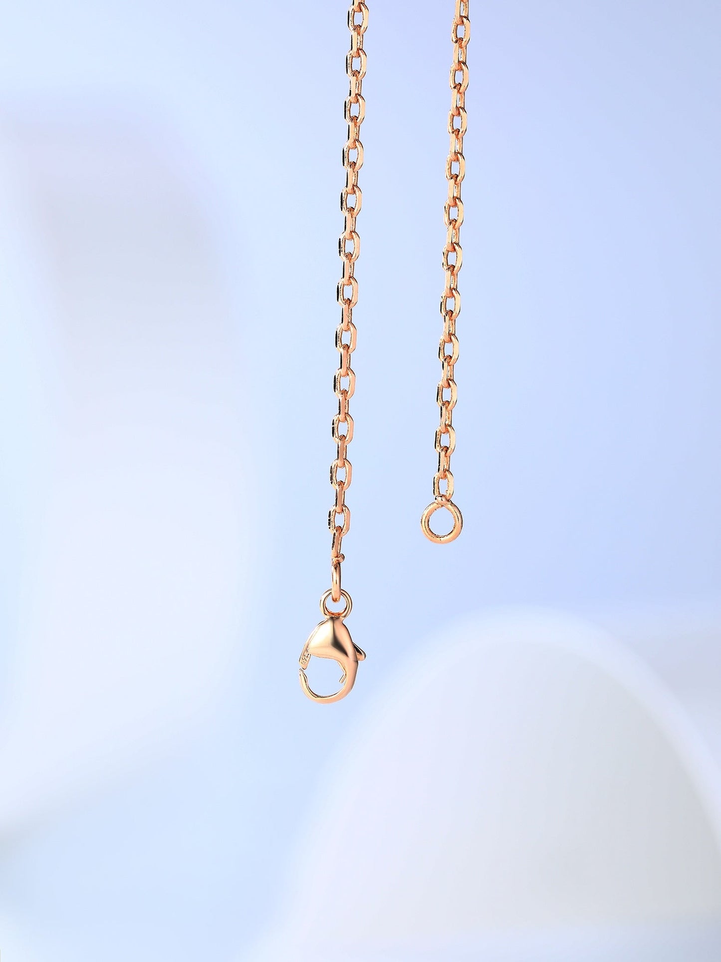 [OAK JURI]H CAGE PINK GOLD NECKLACE