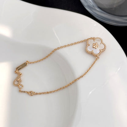 [OAK JURI]LUCKY SPRING ROSE GOLD MOP BRACELET
