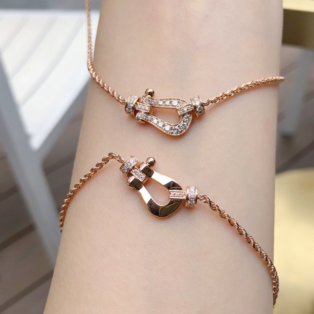 [OAK JURI]FORCE 10 PINK GOLD DIAMOND NECKLACE