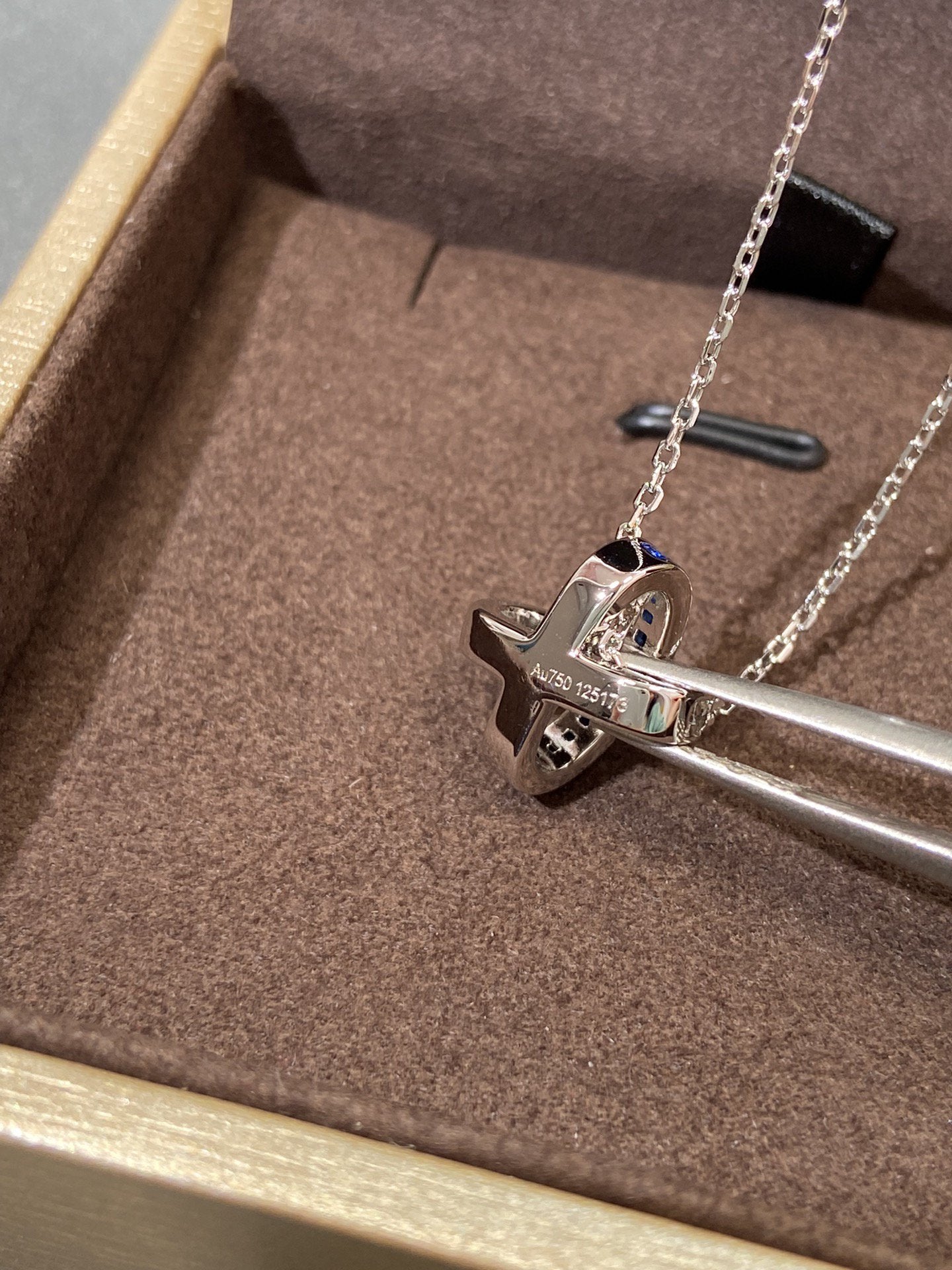 [OAK JURI]LIENS DIAMOND SILVER NECKLACE
