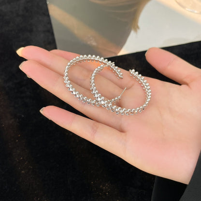[OAK JURI]CLASH HOOP EARRINGS