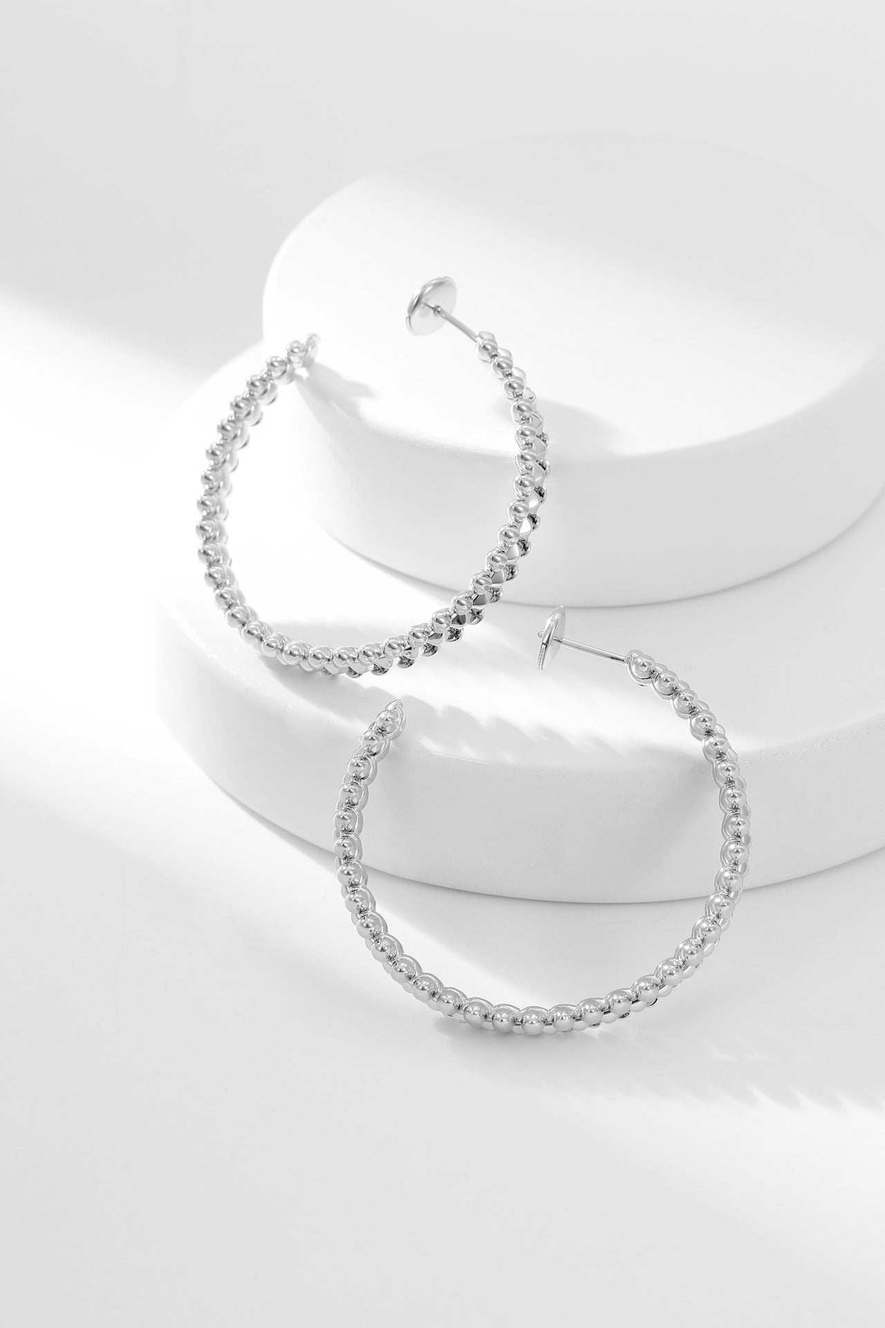 [OAK JURI]CLASH HOOP EARRINGS