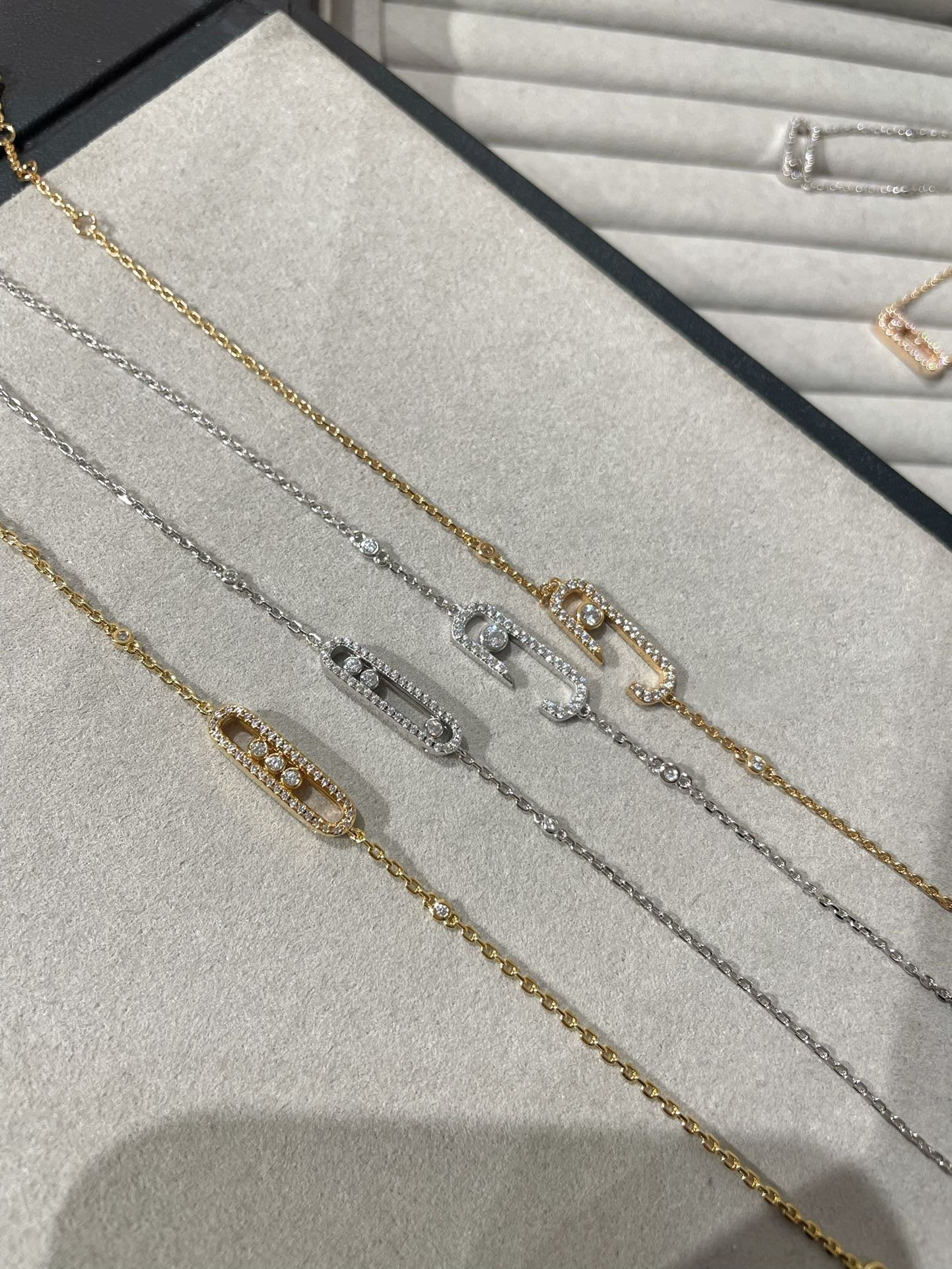 [OAK JURI]BABY MOVE DIAMOND BRACELET