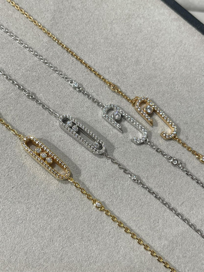 [OAK JURI]BABY MOVE DIAMOND BRACELET
