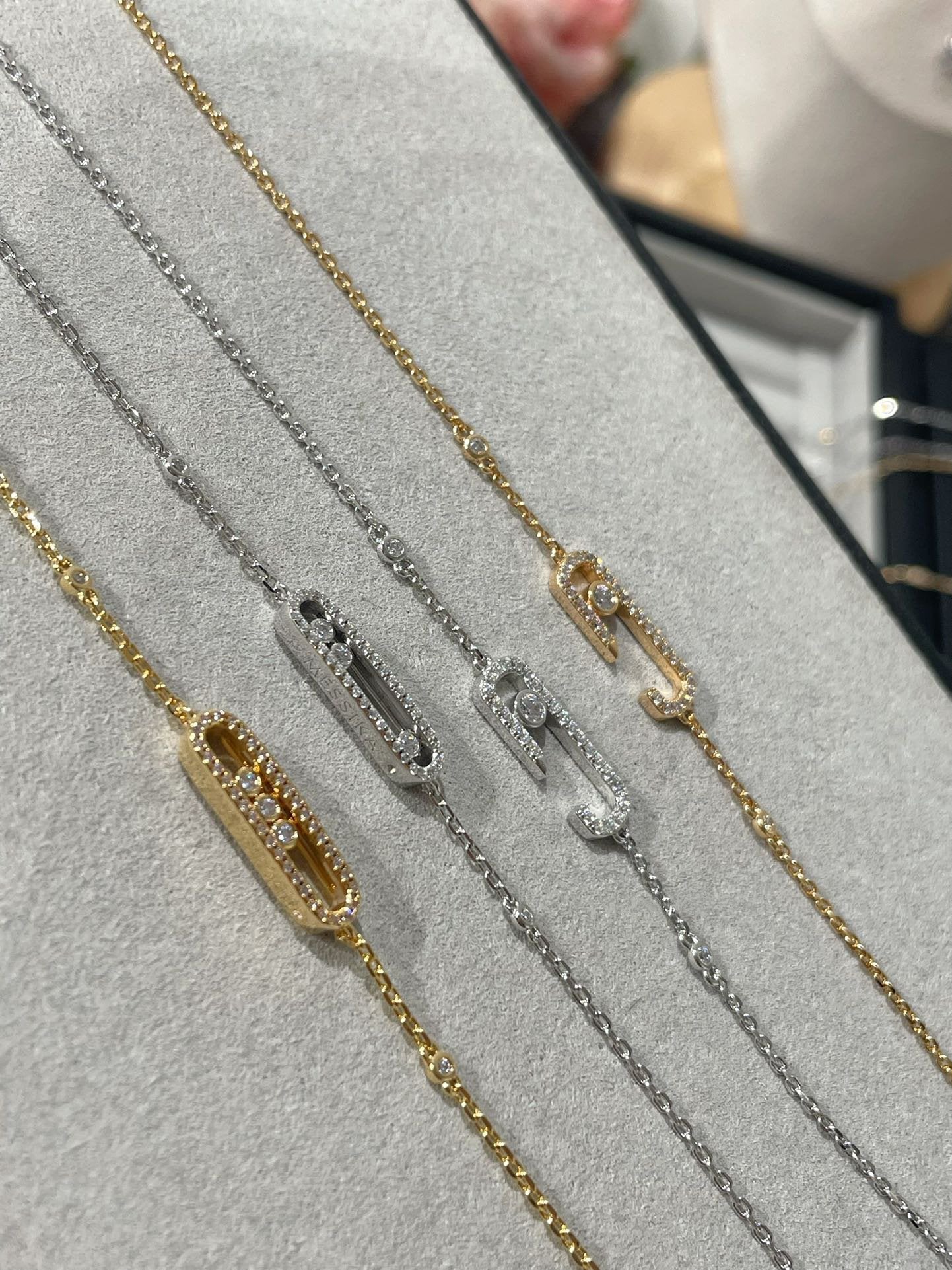 [OAK JURI]BABY MOVE DIAMOND BRACELET