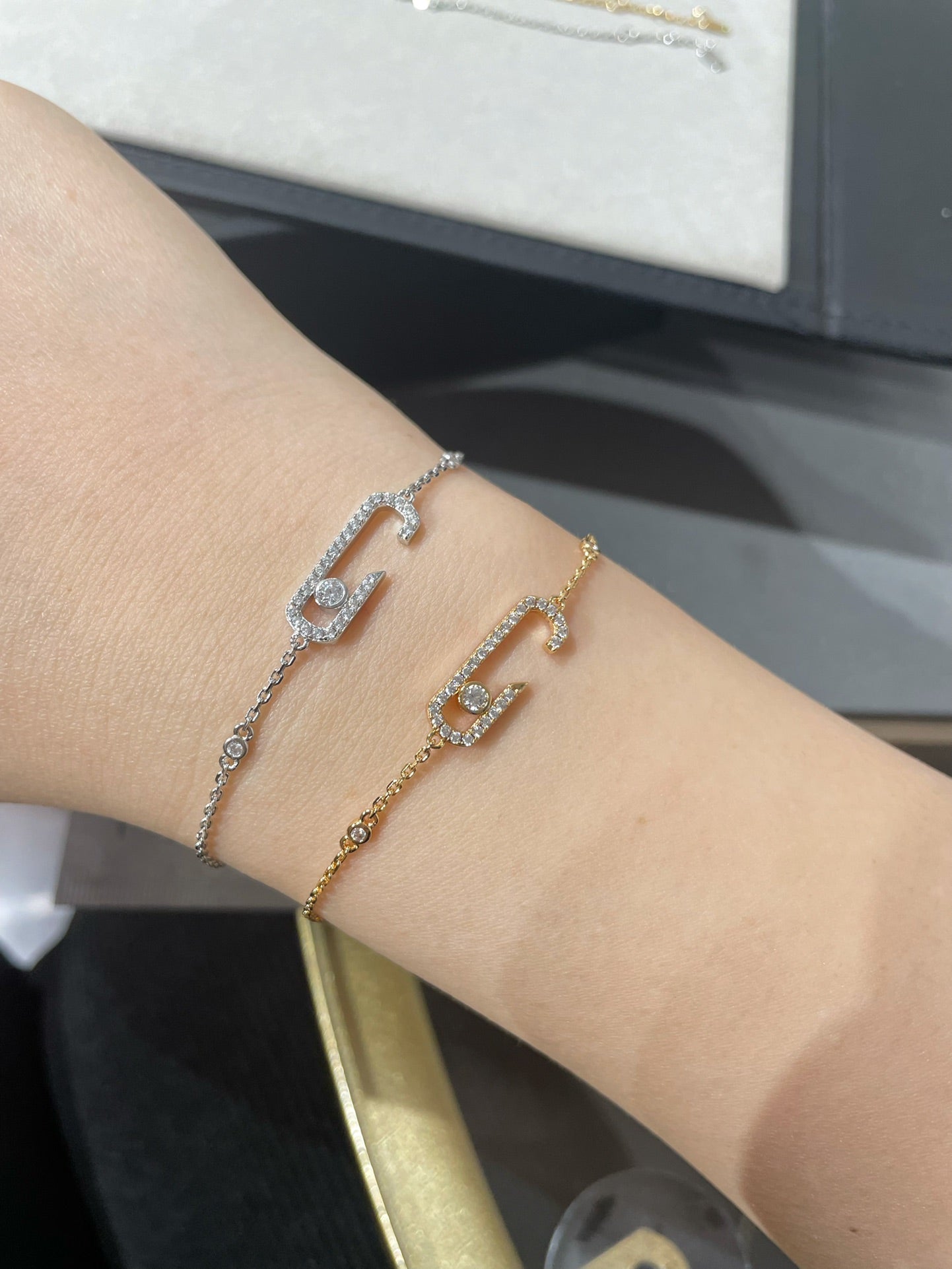 [OAK JURI]BABY MOVE DIAMOND BRACELET