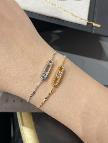 [OAK JURI]BABY MOVE DIAMOND BRACELET