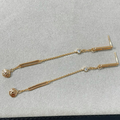 [OAK JURI]CHAINE CHAOS DIAMOND DROP EARRINGS
