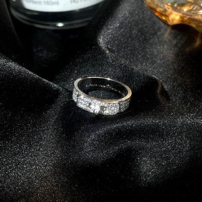 [OAK JURI]KELLY SILVER DIAMOND RING