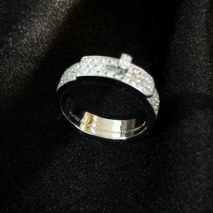 [OAK JURI]KELLY SILVER DIAMOND RING