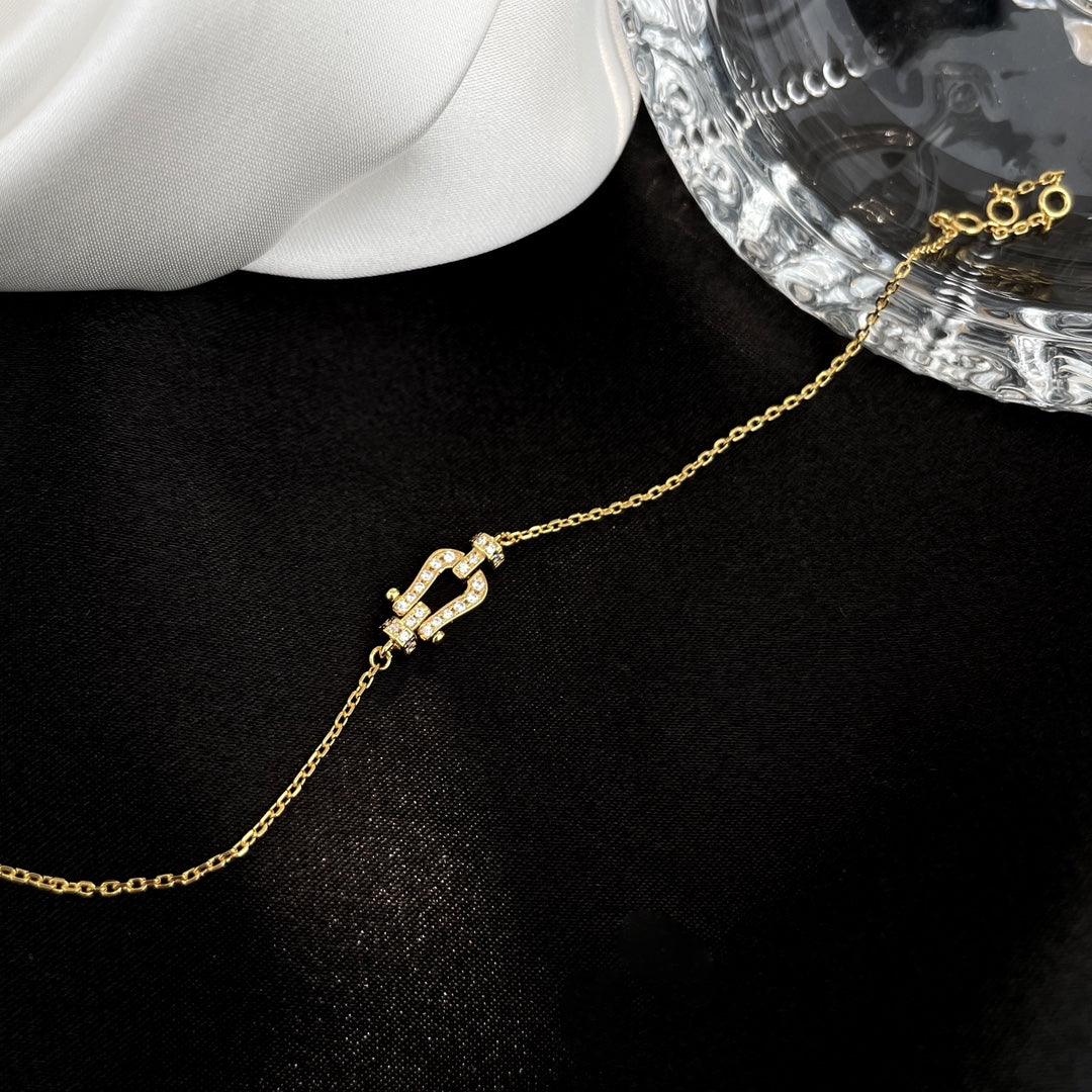 [OAK JURI]FORCE 10 FULL DIAMOND BUCKLE CHAIN LINK MINI MODEL