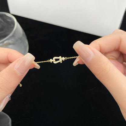 [OAK JURI]FORCE 10 FULL DIAMOND BUCKLE CHAIN LINK MINI MODEL