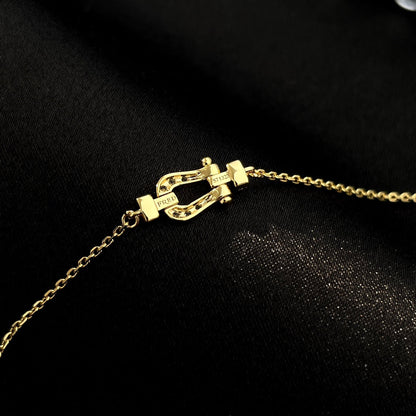 [OAK JURI]FORCE 10 FULL DIAMOND BUCKLE CHAIN LINK MINI MODEL