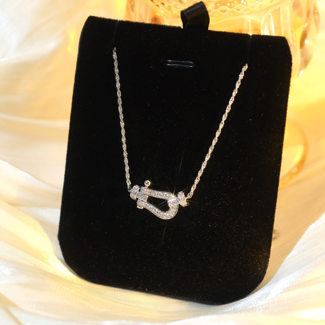 [OAK JURI]FORCE 10 DIAMOND SILVER NECKLACE MINI MODEL