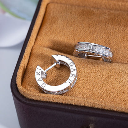[OAK JURI]ZERO 1 MINI SILVER DIAMOND EARRINGS