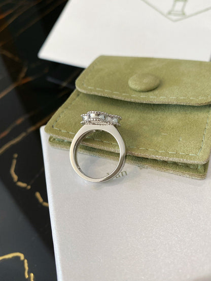 [OAK JURI]CLOVER SILVER RING