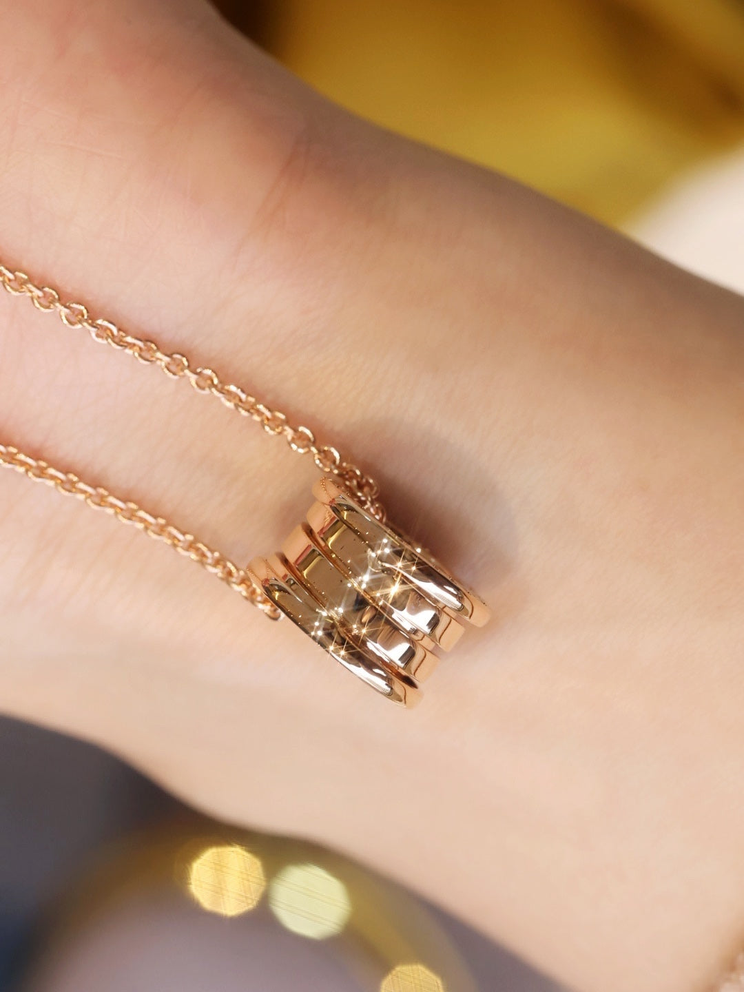[OAK JURI]ZERO 1 PINK GOLD NECKLACE