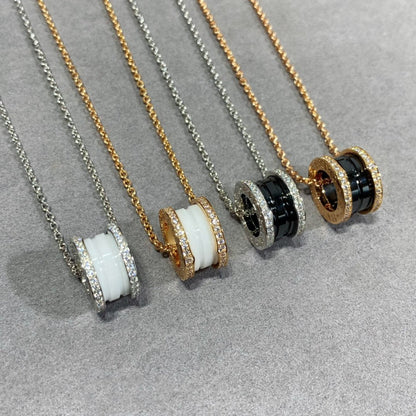 [OAK JURI]ZERO 1 DIAMOND CERAMIC NECKLACE