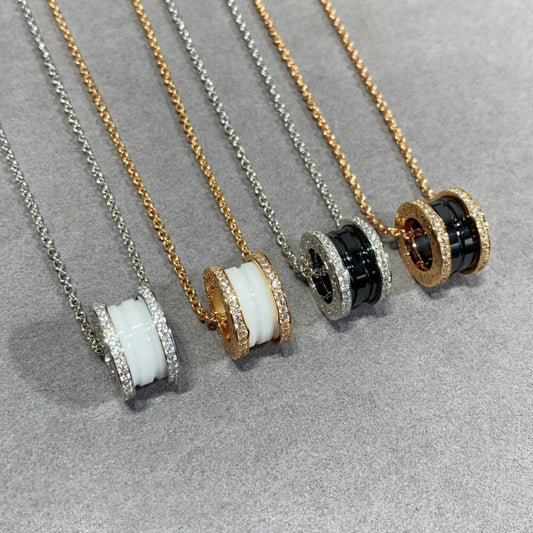 [OAK JURI]ZERO 1 DIAMOND CERAMIC NECKLACE