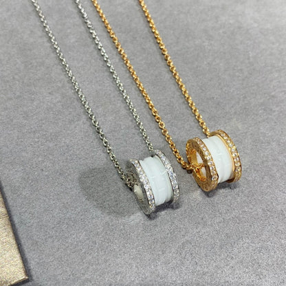 [OAK JURI]ZERO 1 DIAMOND CERAMIC NECKLACE