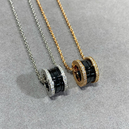 [OAK JURI]ZERO 1 DIAMOND CERAMIC NECKLACE