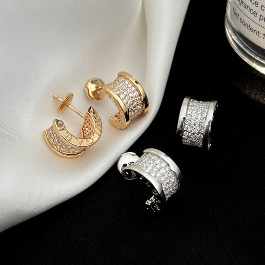 [OAK JURI]ZERO 1 DIAMOND PAVED EARRINGS