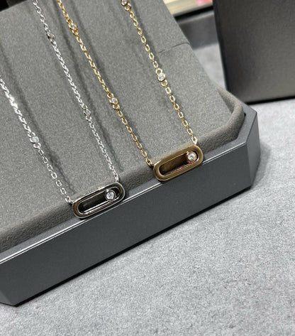 [OAK JURI]MOVE UNO DIAMOND NECKLACE