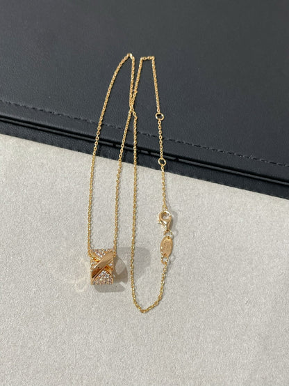 [OAK JURI]LIENS EVIDENCE DIAMOND PAVED NECKLACE