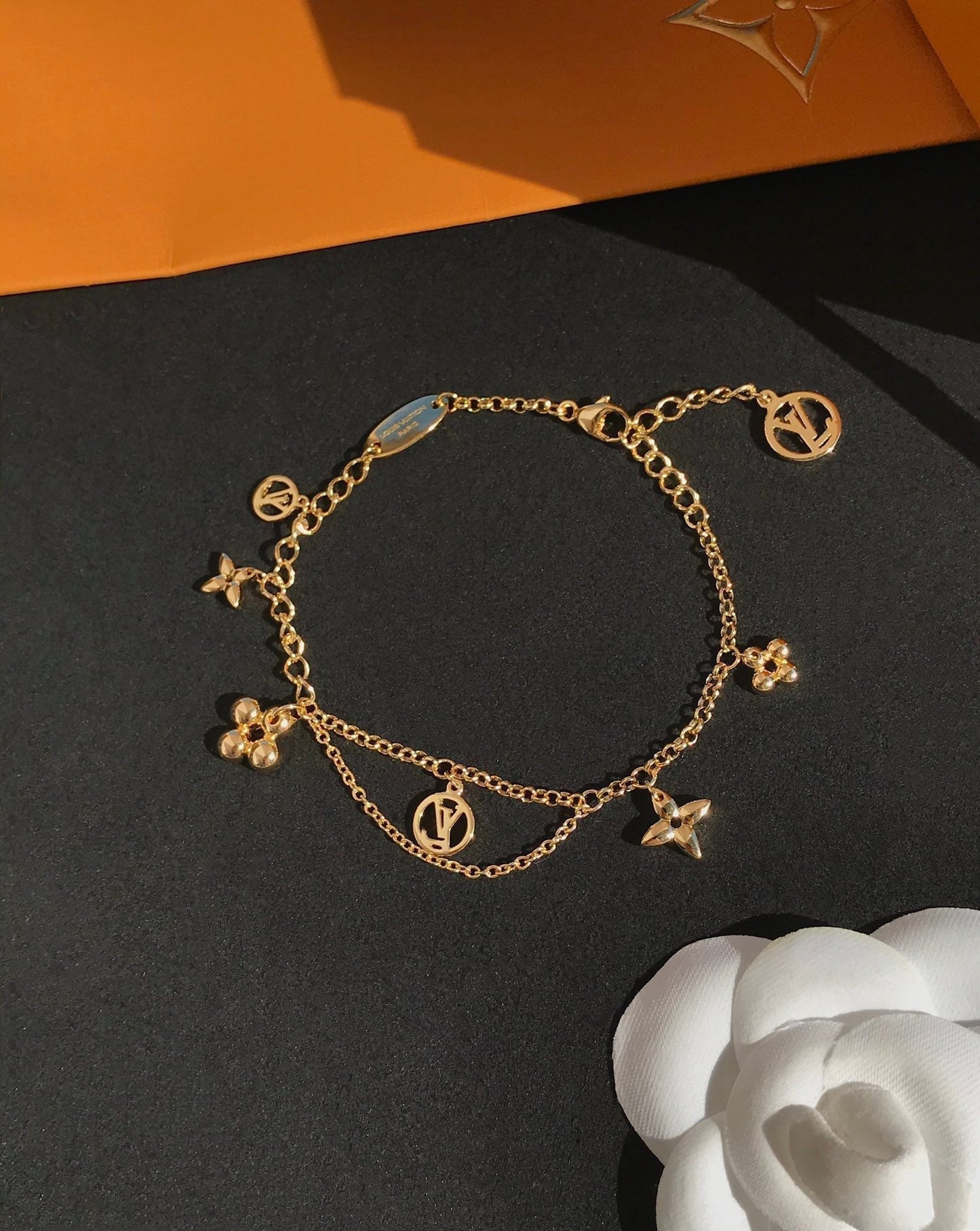 [OAK JURI]OAK JURIING PINK GOLD MOP BRACELET