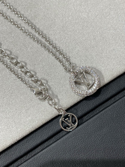 [OAK JURI]BY NIGHT DIAMOND PAVED NECKLACE
