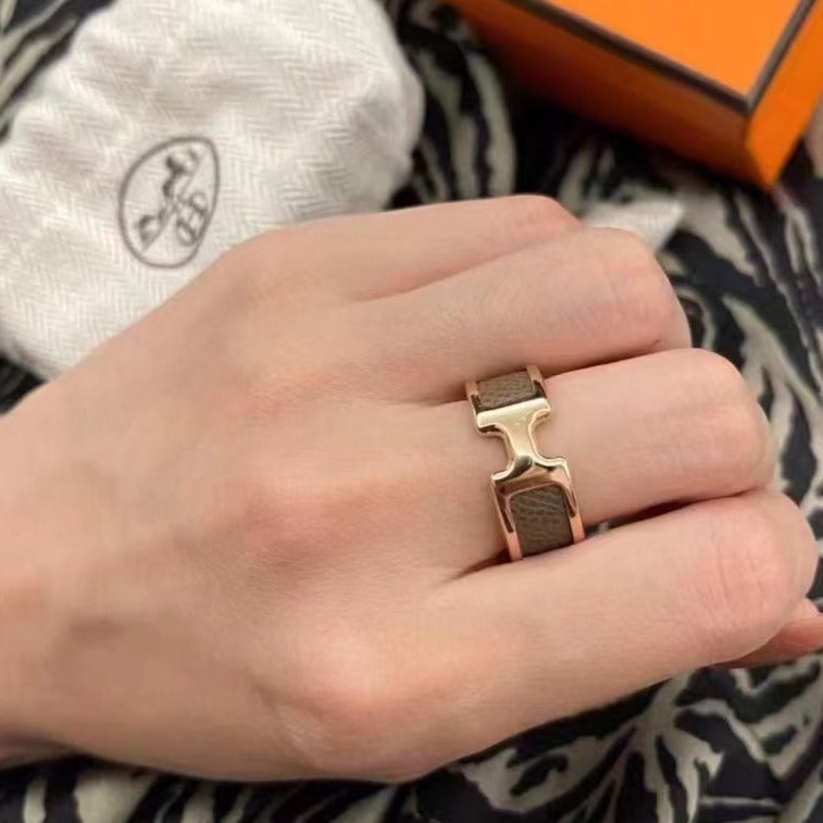 [OAK JURI]OLYMPE PINK GOLD RING