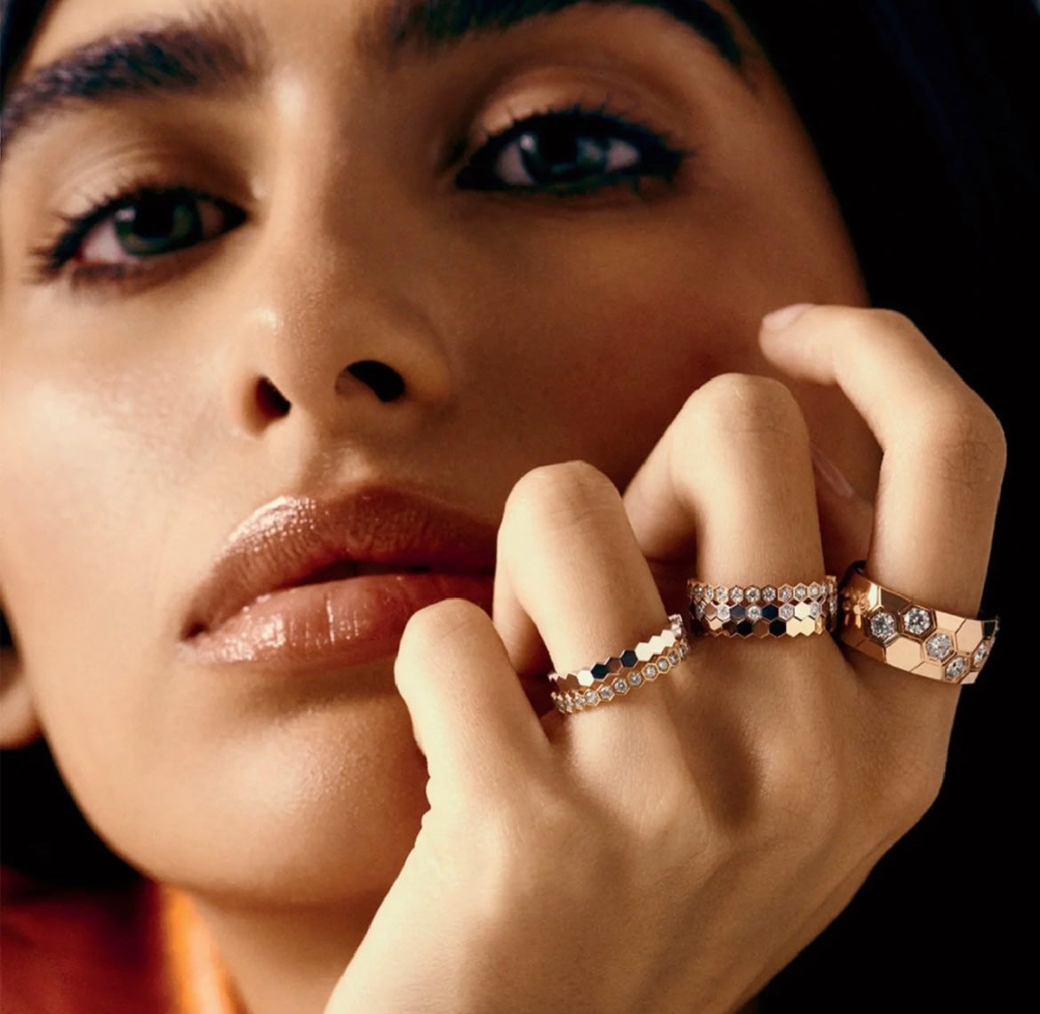 [OAK JURI]BEE LOVE DIAMOND LARGE RING