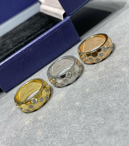 [OAK JURI]BEE LOVE DIAMOND LARGE RING