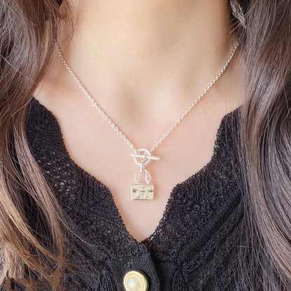 [OAK JURI]CONSTANCE PEDANT SILVER NECKLACE