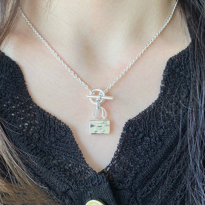 [OAK JURI]CONSTANCE PEDANT SILVER NECKLACE