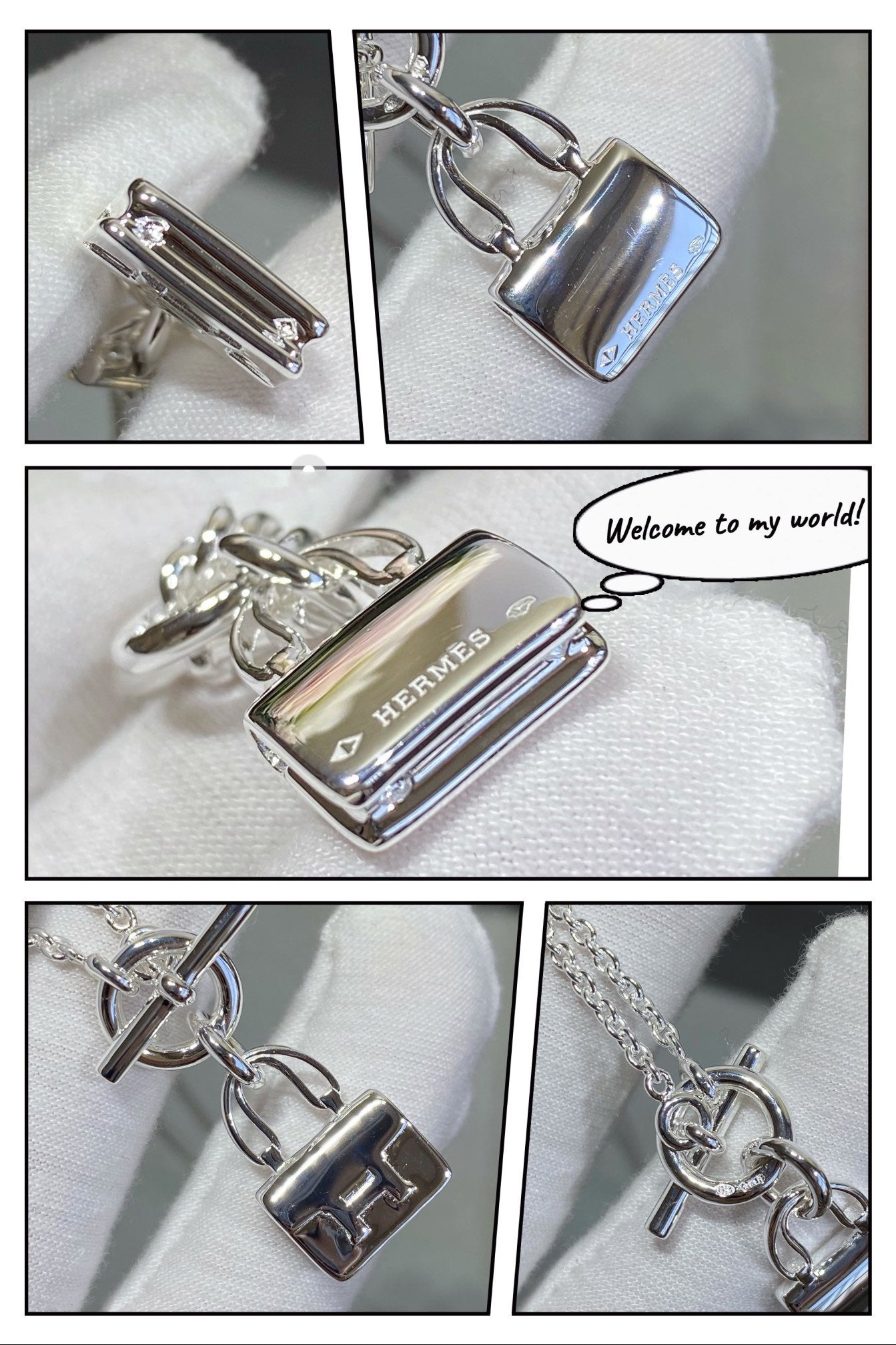 [OAK JURI]CONSTANCE PEDANT SILVER NECKLACE