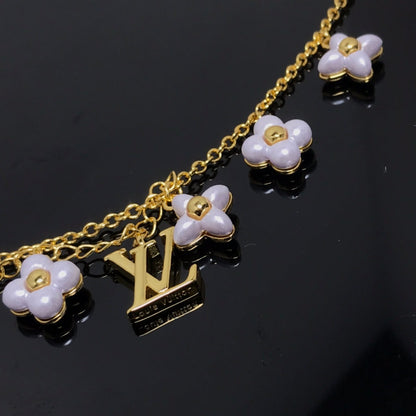 [OAK JURI]LOGO 6 MOTIF STAR AND SUN GOLD BRACELET