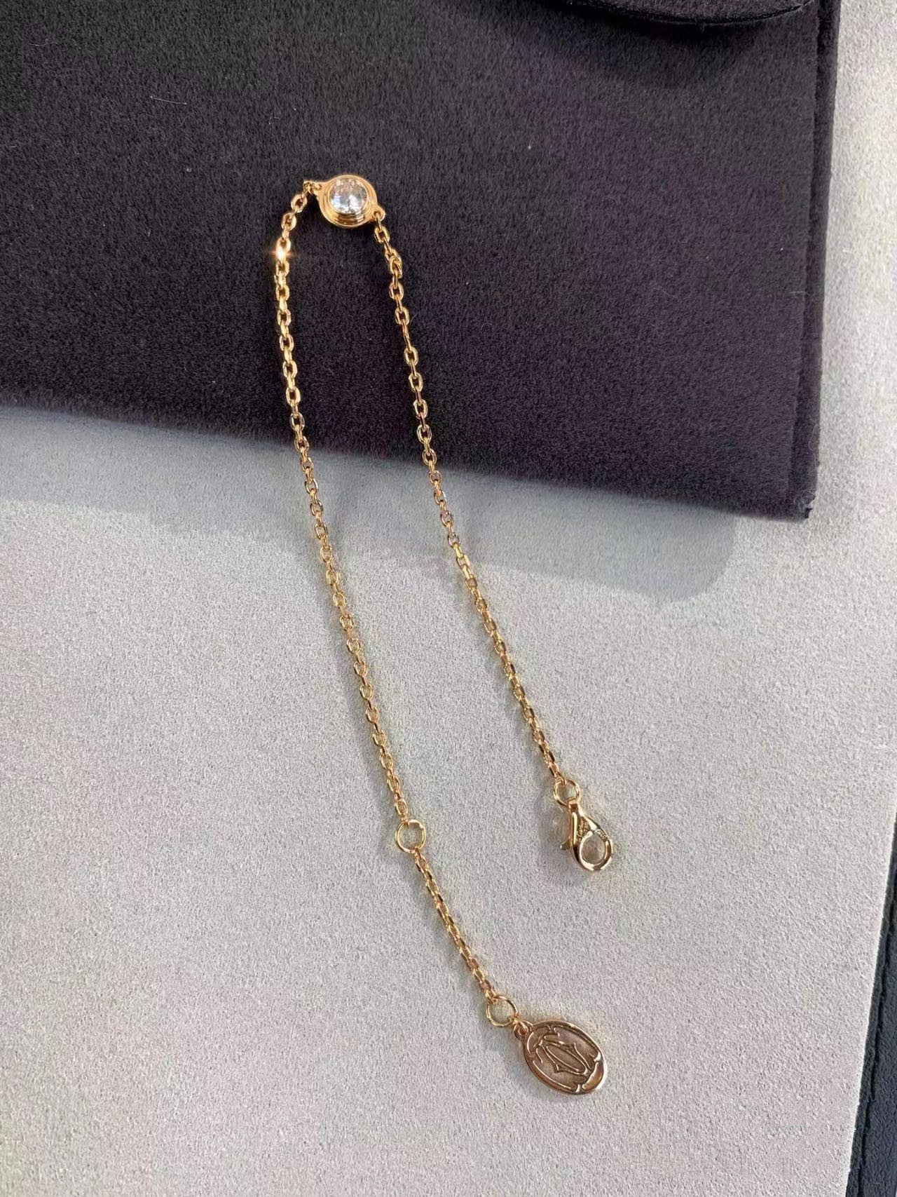 [OAK JURI]DAMOUR DIAMOND LINK BRACELET