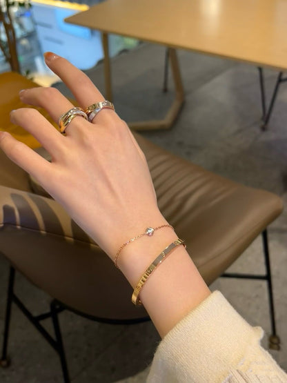 [OAK JURI]DAMOUR DIAMOND LINK BRACELET