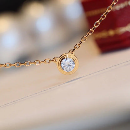 [OAK JURI]DAMOUR DIAMOND NECKLACE