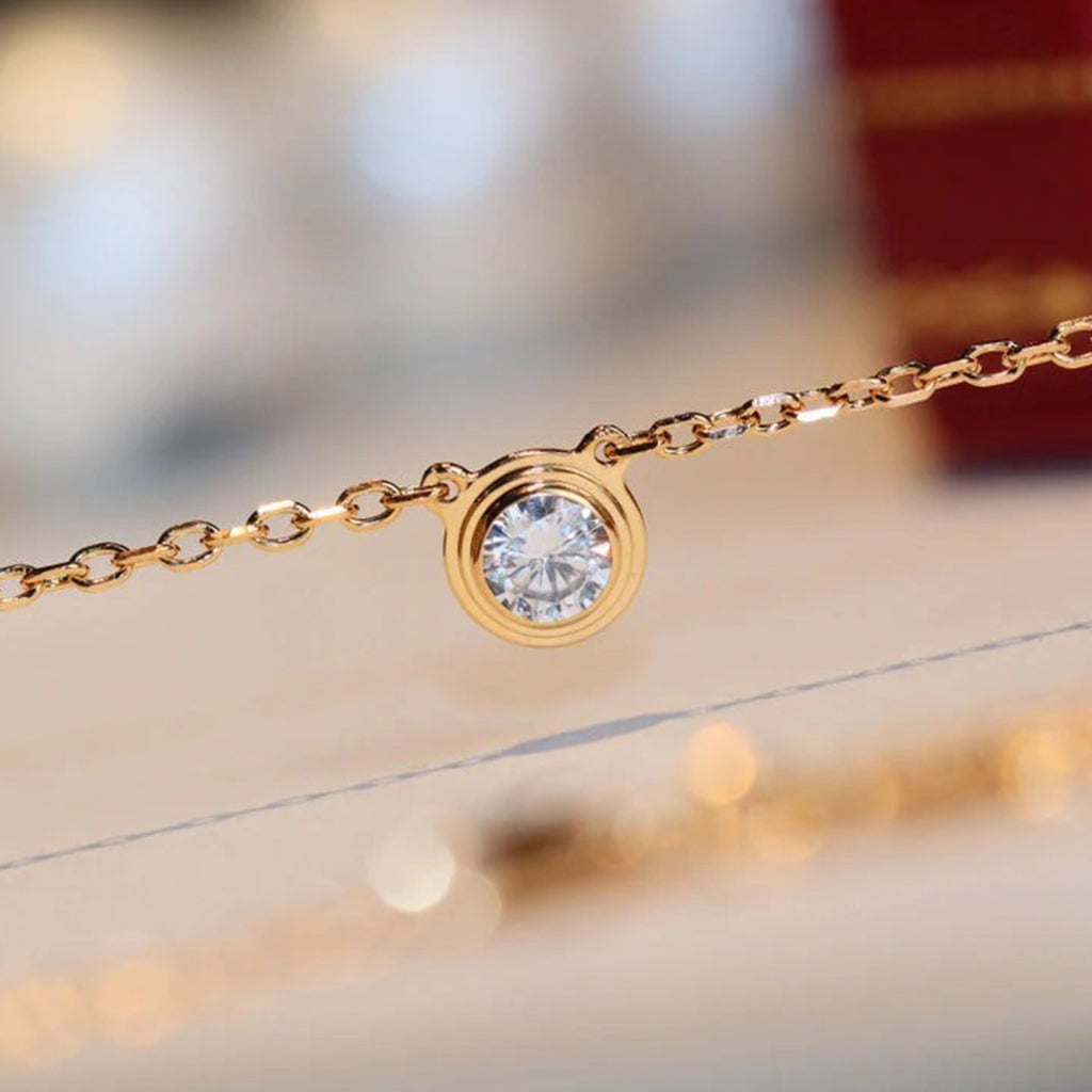 [OAK JURI]DAMOUR DIAMOND NECKLACE