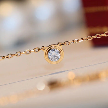 [OAK JURI]DAMOUR DIAMOND NECKLACE